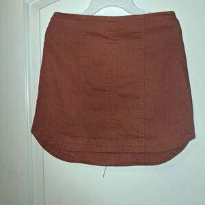 Altar'd State Terracotta Mini Skirt